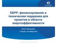 Семинар "Распределенная генерация – ответ рынка  на неэффективное регулирование", 13 ноября 2012 г.